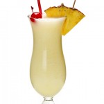 Pina colada cocktail